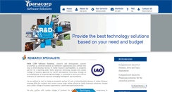 Desktop Screenshot of panacorp.org