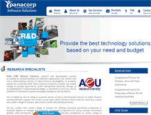 Tablet Screenshot of panacorp.org